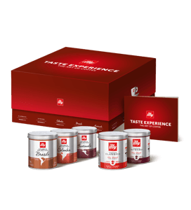 Confezione regalo Kit Degustazione con 5 barattoli di caffè e ricettario image number 0