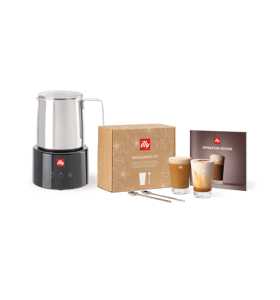 PRODOTTO_MILKFROTHER - MONTALATTE ELETTRICO NERO E INDULGENCE KIT